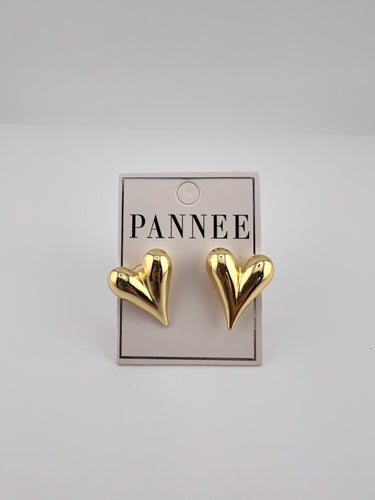 Puffy Heart Earring